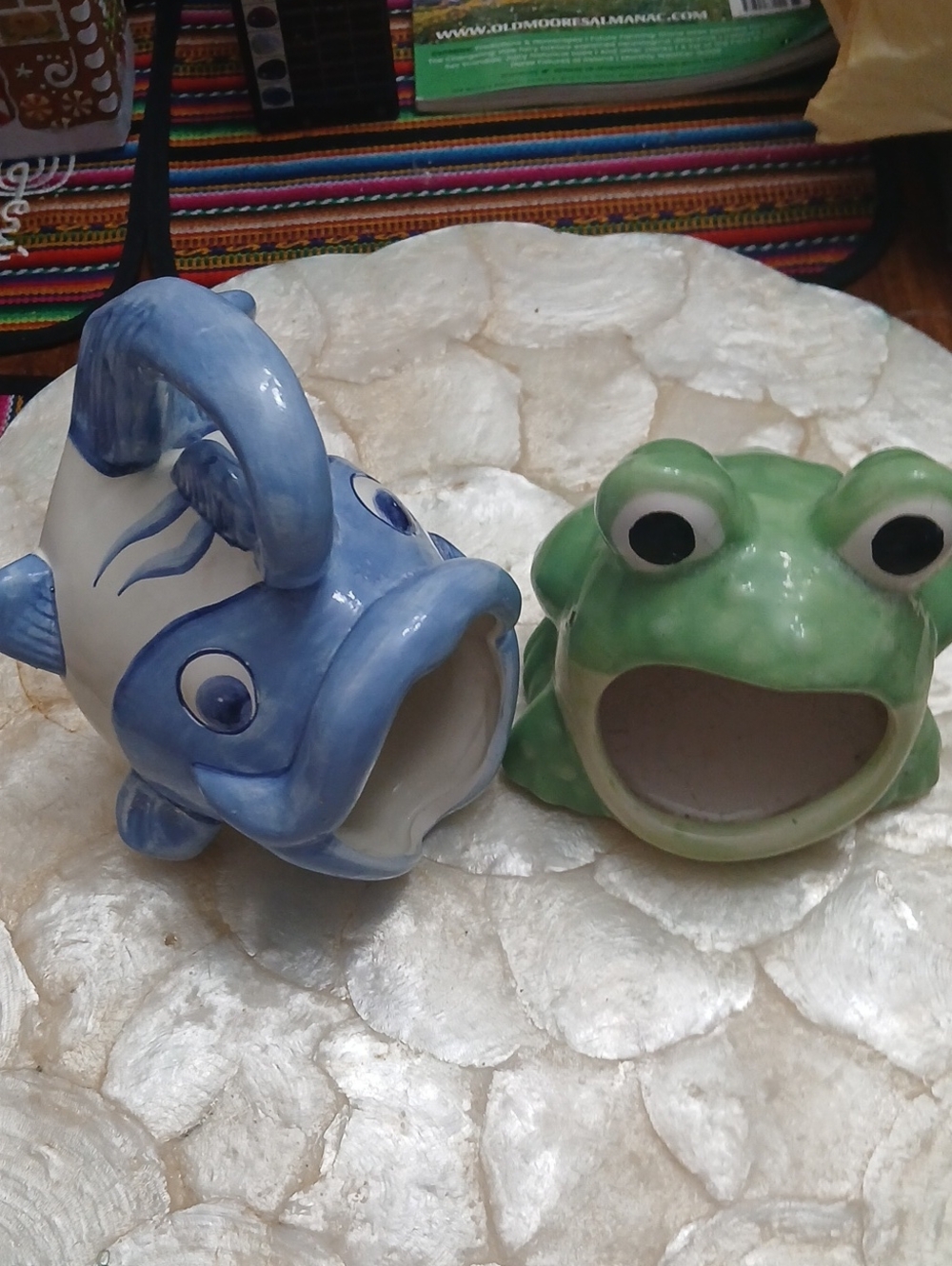 Vintage KitchenScrub Sponge Holders.